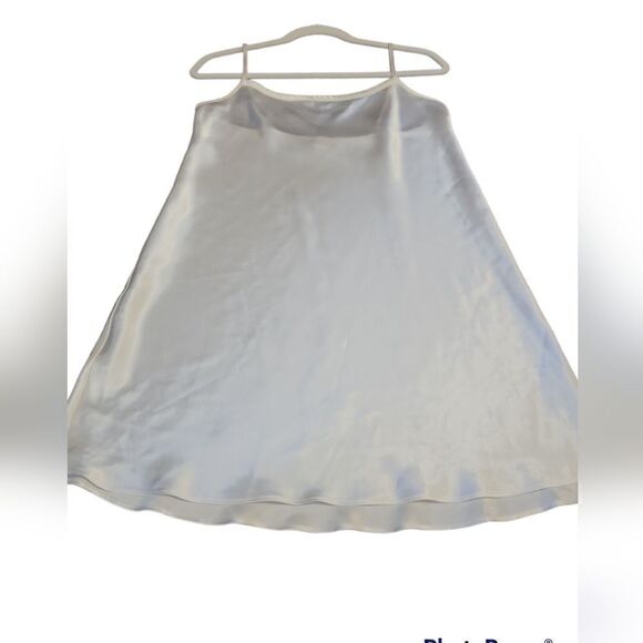 Vintage Cruz Eggshell White Chemise Slip Dress Nightgown OS - Picture 4 of 11